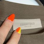 Essentials Fear of God Flocked boxy Logo Short Sleeve Tee Photo 4