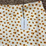 We Wore What Mini Slip Skirt- daisy floral pattern Photo 6