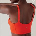 Athleta  Crossed Bikini Top Size XXS  Vermillion Orange Cup A-C UPF Protection Photo 10