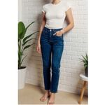 Sézane  Slim Parfait Jeans, Denim Blue, 24” Photo 3