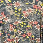 Jane Ashley XL Top Boho Floral Beaded Sheer Long Sleeve Grunge Y2K Hippie 1220 Photo 7