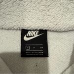 Nike  Fleece White Full Zip Sweatshirt Photo 3