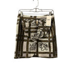 Leifsdottir Anthropologie NWT $198 Large Bow Mini Skirt Size 6 URYNR991 Silk Green Photo 0