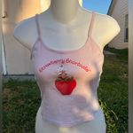 Strawberry Shortcake Cami Top Pink Size M Photo 0