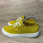 Vans  Authentic Women's‎ Yellow Suede Sneakers Size 8.5 Casual Skateboarding Photo 2
