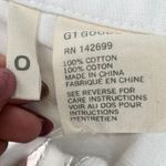 G1 Goods | Size 0 XS | White Chopped Cargo Pocket Frayed Hem G1 Photo 3