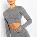 Boohoo Gray Long Sleeve Photo 0