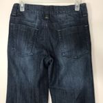 Bebe  ladies darkwash wide leg flare denim jeans size 27 Photo 8