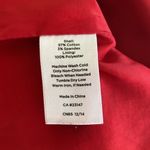 Talbots Floral Cotton Hobo Lined Pencil Skirt Red Blue Size 2 Photo 4