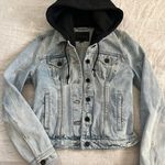 BLANK NYC Hooded Jean Jacket Photo 3