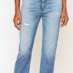 Loft High Waist Straight Crop Jeans Photo 0