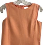 Lands' End Women's Shift Dress Size 2 Peach Orange Sleeveless Lined Photo 1