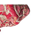 Vera Bradley Quilted "Rosey Posies" Red Backpack Handbag Bohemian Floral Photo 9