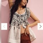 Anthropologie NWT By Linen Pjntuck Swing Tank Sz S Photo 1