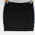 NWT Classic Black Mini Skirt With Detailing Design Goth Aesthetic Date Medium Photo 8