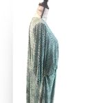 Roz & Ali  Green and White Long Sleeve Dress Size 3X Photo 8