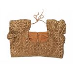 Nazila Couture Gold Choli Blouse, Large Photo 1