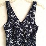 Lulus Lulu’s Poppypatch navy liberty floral print skater dress XS Photo 3