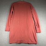 Philosophy Republic Clothing Cardigan Womens XS Red Open Front Knit Pockets Photo 10