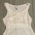 Ultra Pink Vintage “” Brand White Cottage Core Tank Top Photo 1