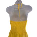 Seaspice Resort Wear Womens Beachy Arabella Gauze Midi Dress Size M Babydoll Yellow Size M Photo 4