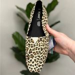 Toms Natural Cheetah Canvas Shoes - New - Size 11 Wide Photo 1