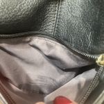 The Sak  Iris Black Pebbled Leather Adjustable‎ Crossbody Purse Shoulder Bag Photo 3