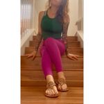 Tory Burch  Miller Signature Logo Thong Sandal Light Sand Slip Ons Women’s Size 8 Photo 1