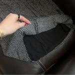 ZARA  Black and White Mini Dress Photo 4