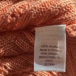 LC Lauren Conrad  Square Neck Coral Knit Sweater Size Small Photo 5