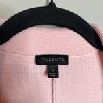 Talbots  pastel pink sweater blazer Photo 2