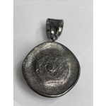 Premier Designs  Antique Silver Tone w Faux Hematite Pendant Only Photo 1