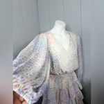 EXPRESS  Pastel Long Sleeve Dress Photo 3