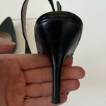 Michael Kors Patent Leather Pointy Toe Sling Back Heels Womens Size 7.5 Photo 9