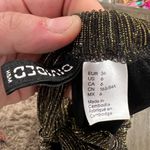 H&M Women’s Divided  Black & Gold Size 6 Dress Photo 3