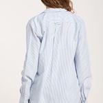 Tilly's Tilly’s Blue Striped Button Up Shirt Photo 2