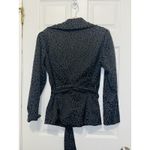 Cynthia Rowley New York Women’s black Cheetah Print jacket size M Lightweight Photo 4