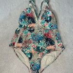 Time & Tru Floral One Piece Photo 0