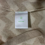 Lilly Pulitzer Blouse XL | Gold Cream Zigzag | Short Sleeve Knit | MSRP $150 Photo 7