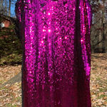 DKNY 💖 NWT  Small Hot Pink Sequin Slip Party Dress $129.00 💖 Photo 0