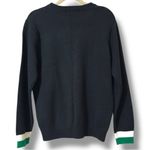 The Costume Shop women’s medium pullover Elf Christmas sweater long sleeve Black Photo 2