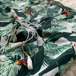 Rachel Zoe Like new Palm Print Duster Photo 4