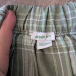 Aerie  Green Plaid Skater Skirt Sz Xs Photo 1