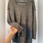 Michael Stars | Crewneck Chunky Knit Pullover Sweater Black Multi Sz Small Photo 5