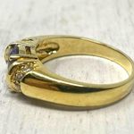 Sterling Silver Looks like 14K! , gold overlay ring 💜 Photo 8