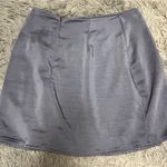 Purple Satin Mini Skirt Size XS Photo 1