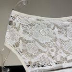 Cottagecore Lace Top Soft Girl Romantic Festival Vintage Inspired Blouse Medium White Photo 5