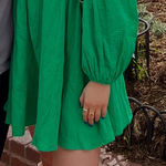 Princess Polly  Babydoll Dress Green Photo 0