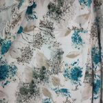 Cabernet 2X Turquoise Taupe Flannel Sleep Top Plus Blue Photo 2