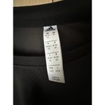 Adidas $50 SZ M MEDIUM BLACK MESH CROP COVER UP TEE LIGHT TOP STREETWEAR Photo 5